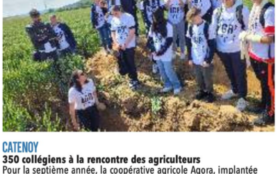 350 collégiens à la rencontre des agriculteurs – Courrier Picard